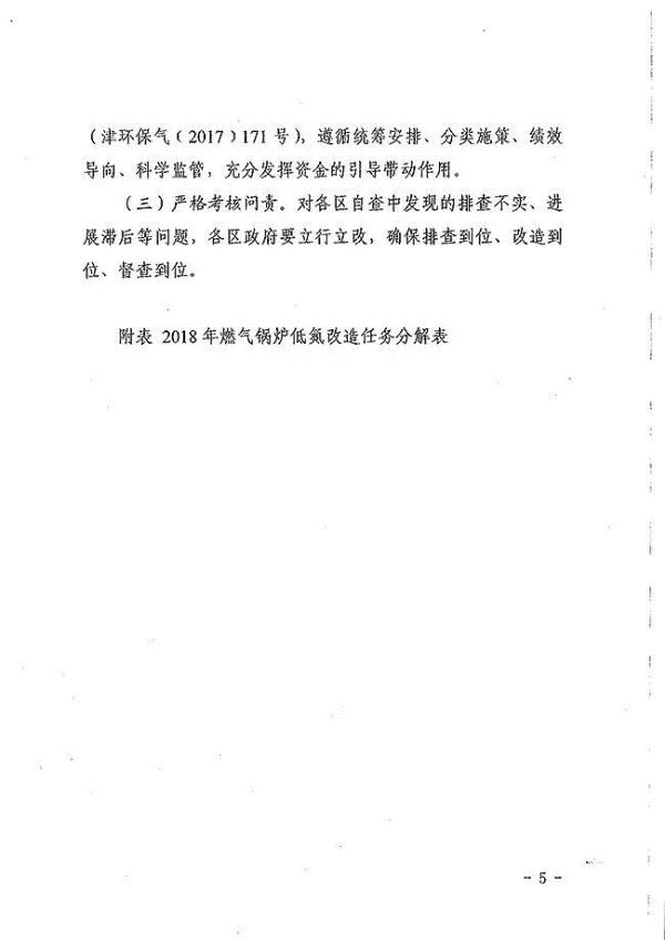 天津出台燃气锅炉低氮改造方案！9月底前完成！